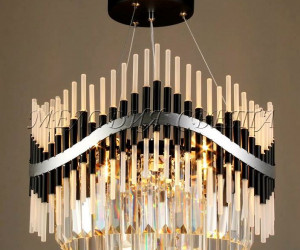 Подвесная люстра P9210-4-410 BK+CR 000024945