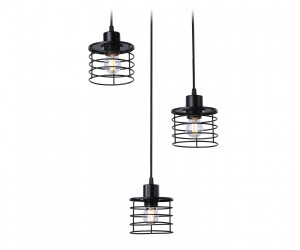 TR8081/3 BK черный E27*3 max 40W D372*1170