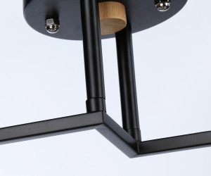 TR9486/2 BK/FR черный/белый матовый E27/2 max 40W 405*175*280