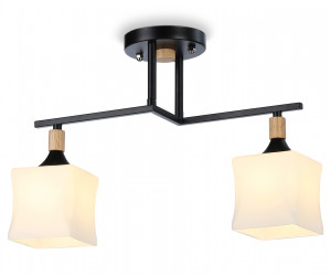 TR9486/2 BK/FR черный/белый матовый E27/2 max 40W 405*175*280