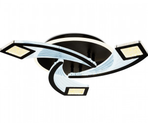 FA4477/3 BK черный 62W 3000K+6400K/4200K/6400K+3000K D560*75 (ПДУ ИК)