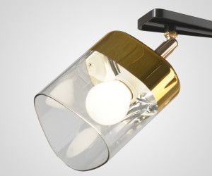 Потолочная люстра SL4350-2 CF+GD 000065851