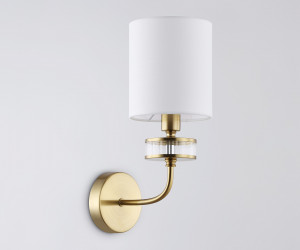 LH71255 BS/WH латунь/белый E14 max 40W 210*160*310