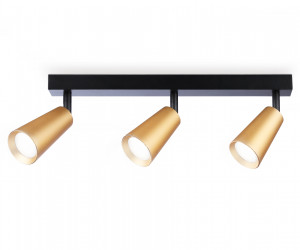 TA13151/3 BK/GD черный/золото GU10/3 max 12W 445*60*130