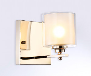 TR4431 GD/CL/FR золото/прозрачный/белый матовый E27 max 40W 197*140*230