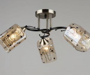 ВР-C1711/3 AB+BK (6) светильник потолочный [01099737]