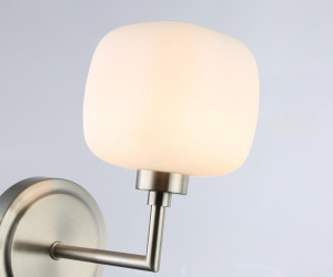 LH53007 SN/FR сатин никель/белый матовый G9 max 40W 195*120*230