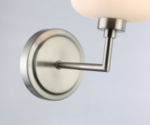 LH53007 SN/FR сатин никель/белый матовый G9 max 40W 195*120*230