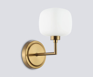 LH53021 BS/FR латунь/белый матовый G9 max 40W 195*120*230