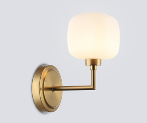 LH53021 BS/FR латунь/белый матовый G9 max 40W 195*120*230