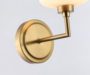 LH53021 BS/FR латунь/белый матовый G9 max 40W 195*120*230