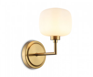 LH53021 BS/FR латунь/белый матовый G9 max 40W 195*120*230