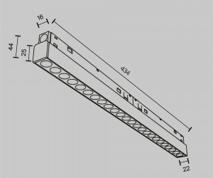 Трековый светильник Technical TR031-4-24WTW-M-DSZ-W