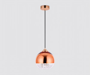 TR3603 CP/CL медь/прозрачный E27 max 40W D200*1000