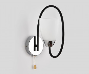 TR3134 BK/CH черный/хром E27 max 40W 320*100*230