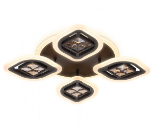 FA281/4 CF/TI кофе/янтарь 69W 530*530*80 (ПДУ РАДИО 2.4G)