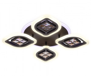 FA281/4 CF/TI кофе/янтарь 69W 530*530*80 (ПДУ РАДИО 2.4G)