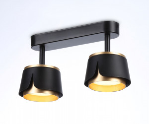 TN71231/2 BK/GD черный/золото GX53/2 220*100*147