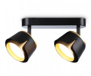 TN71231/2 BK/GD черный/золото GX53/2 220*100*147