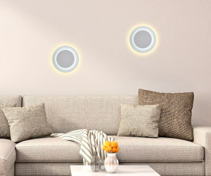 FW105 WH/S белый/песок LED 3000K/6400K 15W 240*190*50