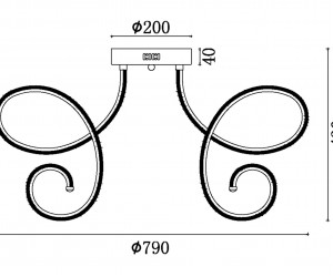 Потолочный светильник Freya FR6044CL-L114W