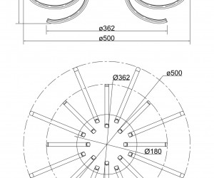 Потолочный светильник Freya FR6046CL-L50G