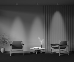 Потолочный светильник Technical C217CL-15W3K-W