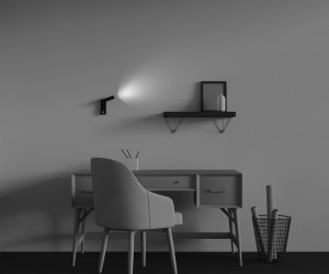 Настенный светильник (бра) Technical C077WL-L3B3K