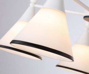 TR3165/5 WH/BK белый/черный E27/5 max 60W D580*380