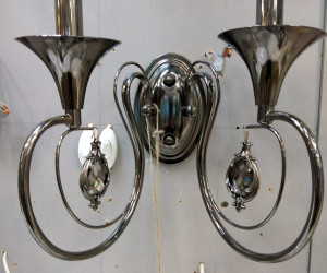 Настенный светильник PL6357-2W PL+BK 000067384