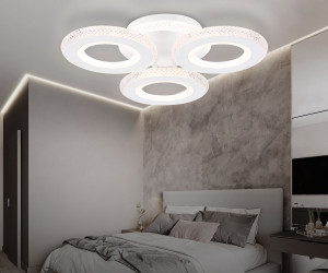 FA8866/3 WH белый 3000K-6400K 38W 390*360*80 (ПДУ ИК)