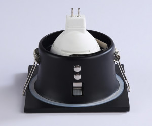 TN1190 BK черный GU5.3 IP65 87*87*44