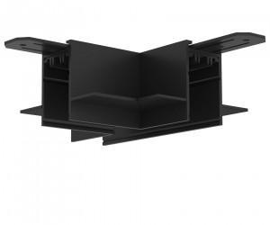 TR2113-BK Коннектор трека SMART для ГКЛ , \&amp;amp;quot;Т\&amp;amp;quot; образный, механический , черный.