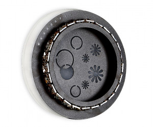 FA273 CF/TI кофе/янтарь LED 3000K+6400K 24W 200*180*50