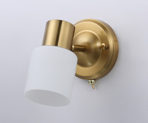 TR3967 BS/FR латунь/белый матовый E27 max 40W 140*80*194