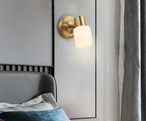 TR3967 BS/FR латунь/белый матовый E27 max 40W 140*80*194