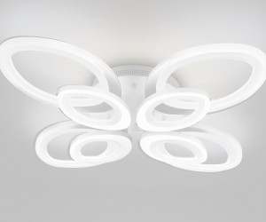 FA4493/4+4 WH белый 134W 3000+6400K/4200K/6400+3000K 620*620*120 (ПДУ ИК)