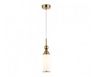 LH55271 BS/FR латунь/белый матовый E14 max 40W D65*1500