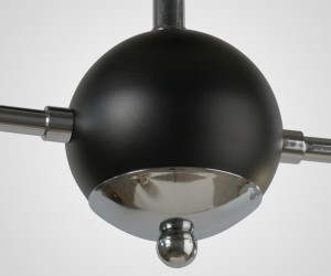 Потолочная люстра P5698-4 BK+CR 000067866