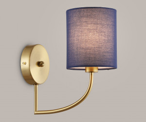 LH71275 BS/DB латунь/темно синийE14 max 40W 225*120*250