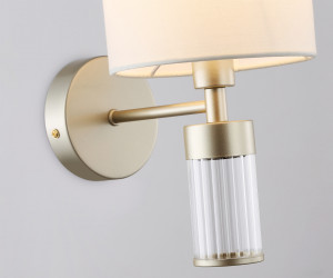 LH71305 CGD/WH золото/белый E14 max 40W 220*150*260