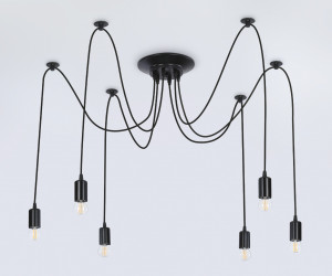 TR8178/6 BK черный E27 max 40W D630*910