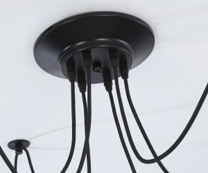 TR8178/6 BK черный E27 max 40W D630*910