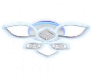 FA282/3+3 WH белый 116W 660*600*120 (ПДУ РАДИО 2.4G)