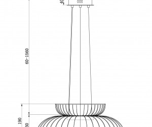 Подвесной светильник Freya FR5398PL-L6B
