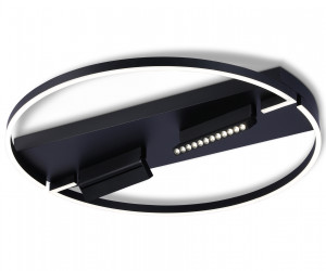 FL51462/1+2 BK черный 106W 3000K-6400K+4200K D800*110 (ПДУ РАДИО 2.4G)