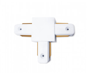 GL7077 WH белый коннектор Т-образный однофазный для соединения трековых шинопроводов