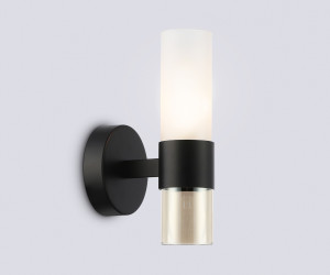 LH55106 BK/FR/TI черный/белый матовый/янтарь E14 max 40W 130*100*225