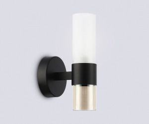 LH55106 BK/FR/TI черный/белый матовый/янтарь E14 max 40W 130*100*225