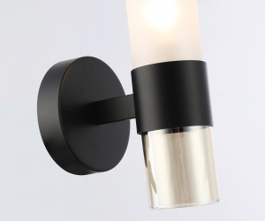 LH55106 BK/FR/TI черный/белый матовый/янтарь E14 max 40W 130*100*225